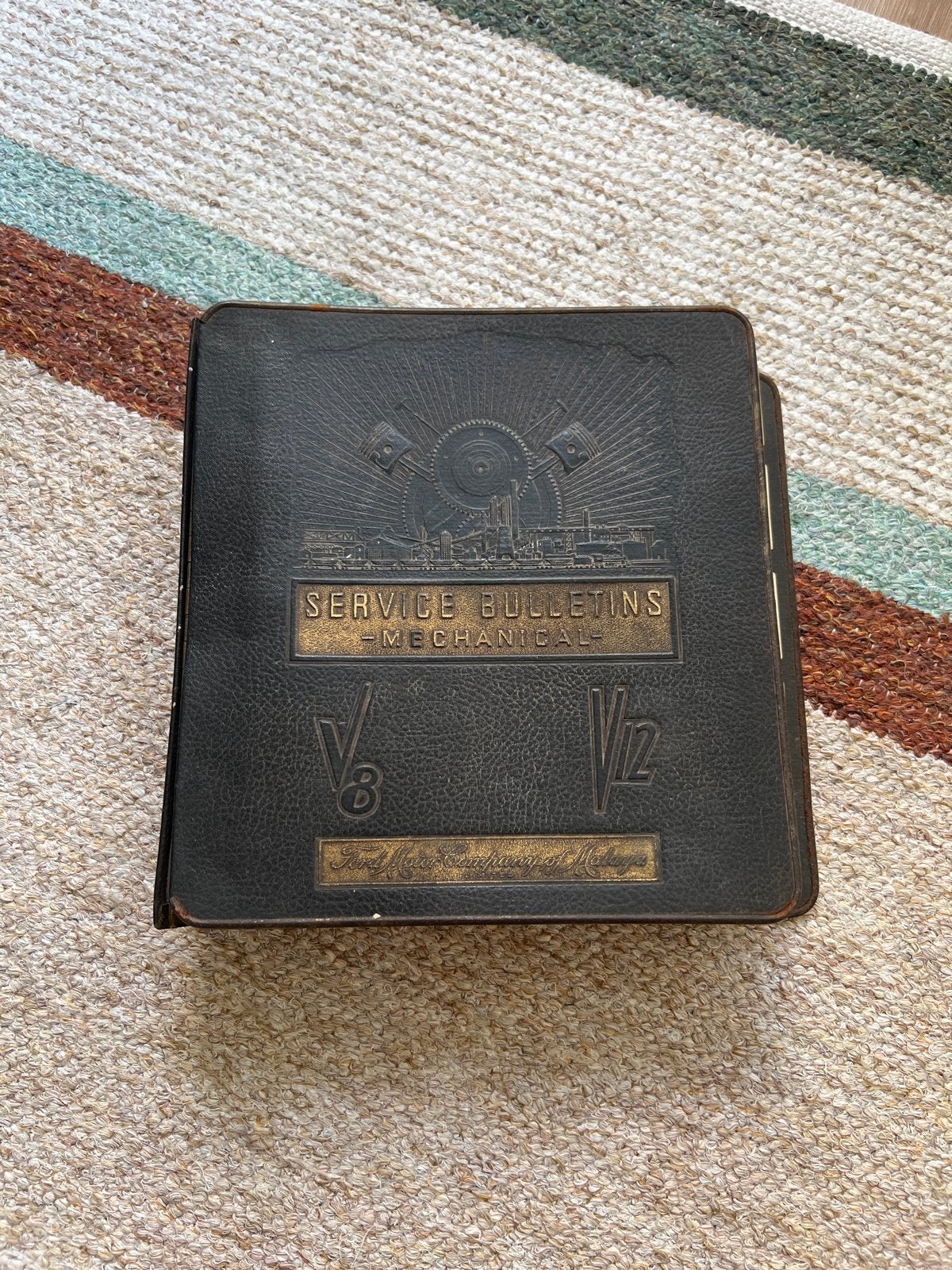 Ford Service Bulletins V8 V12 - Mechanisch (1940), Verzenden, Gelezen, Ford
