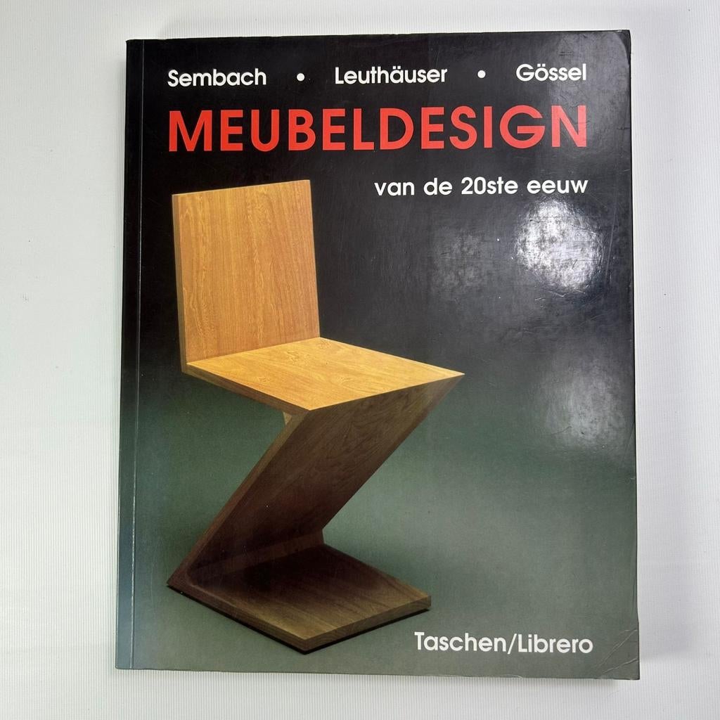 Meubeldesign van de 20ste eeuw - Taschen 1989, Boeken, Kunst en Cultuur | Fotografie en Design, Gelezen, Ophalen of Verzenden