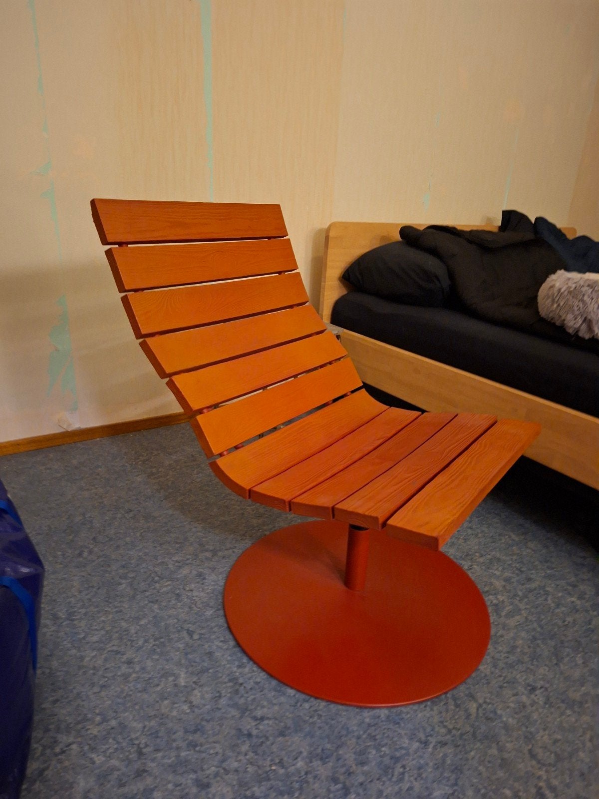 Vintage IKEA PS 2009 Brygga Draaifauteuil - Marcus Arvonen, Ophalen, Kunststof, Eén