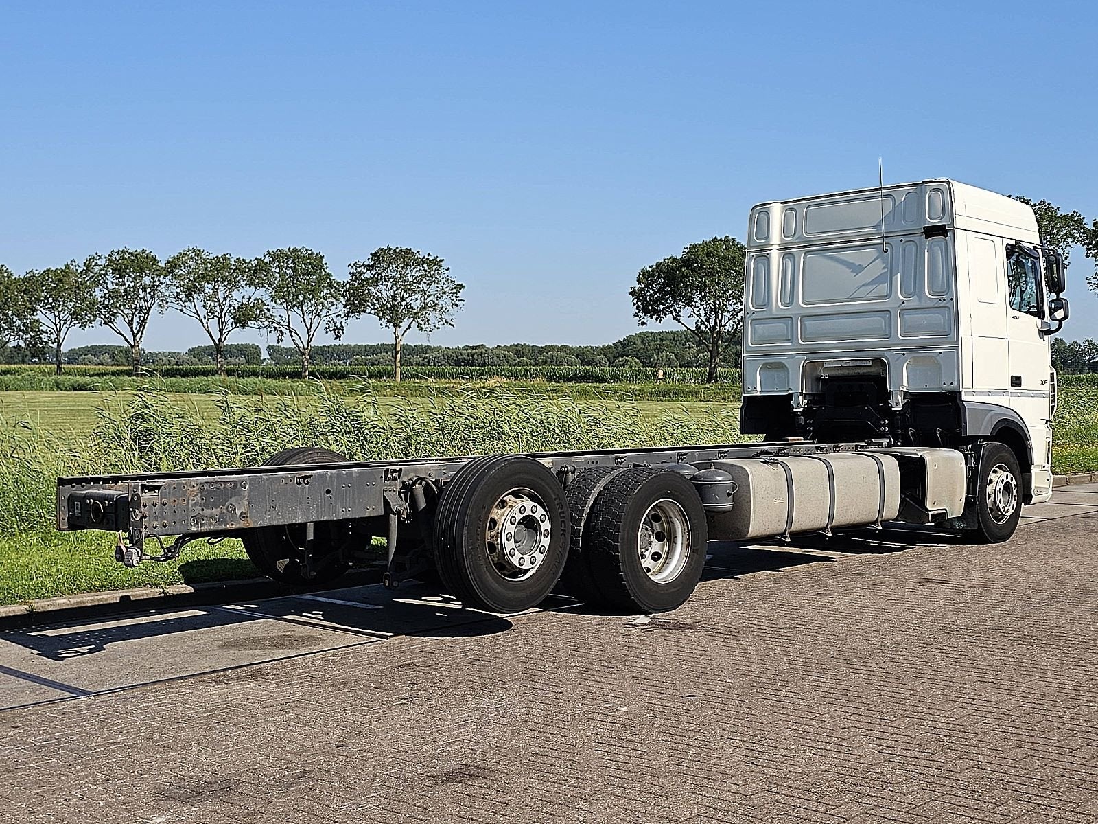 DAF XF 480 fan 6x2 steeraxle, Automaat, Euro 6, Wit, Bedrijf