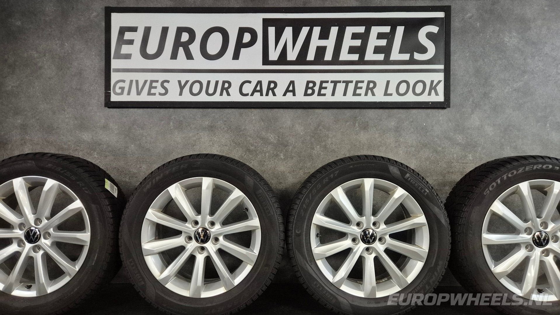 17 inch VW Passat B8 Helsinki velgen winterbanden, Auto-onderdelen, -, -, Banden en Velgen, 17 inch