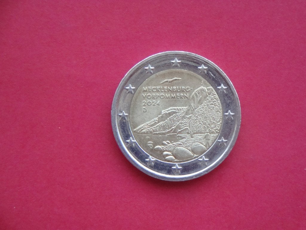 Duitsland 2 Euromunt Mecklenburgh Vorpommern 2024 a., Verzenden, Duitsland, 2 euro, Losse munt