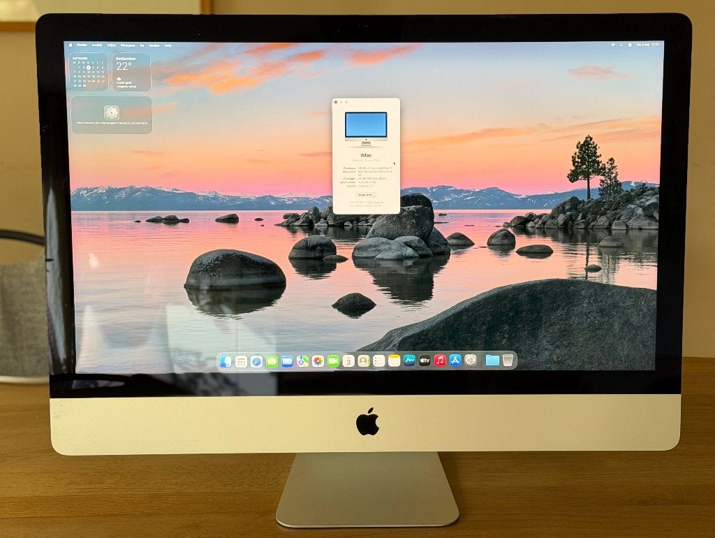 iMac 27" (2020), i7, 24 GB, 1TB SSD, Ophalen, SSD, IMac, Zo goed als nieuw