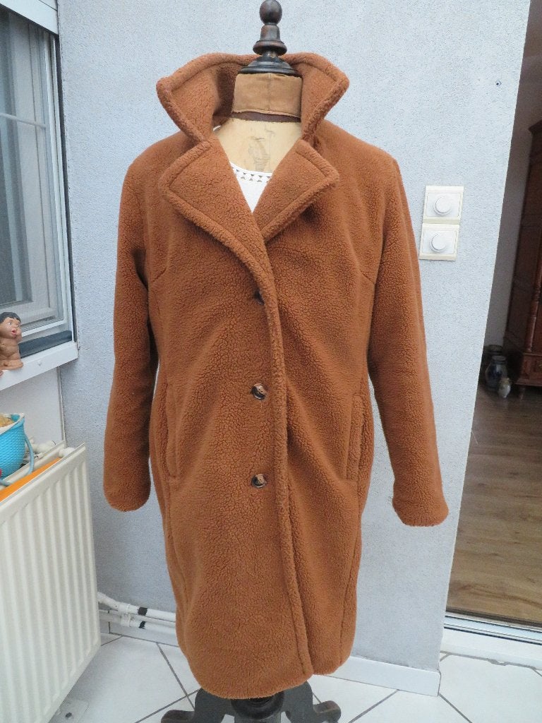 Dames jas Twoday maat L oranje - bruin Z.G.A.N., Kleding | Dames, Jassen | Winter, Twoday, Maat 42/44 (L), Oranje, Ophalen of Verzenden