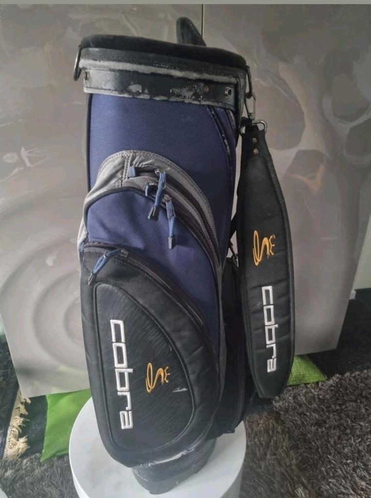Cobra trolley golftas, 5 slots, goede gebruikte conditie., Ophalen of Verzenden, Gebruikt, Tas, Overige merken
