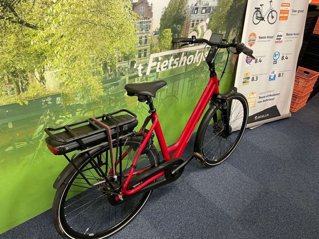 Fietshokje Raaks:  Stella Vicenza elektrische damesfiets, Niet ingevuld, Niet ingevuld, Ophalen of Verzenden, Zo goed als nieuw