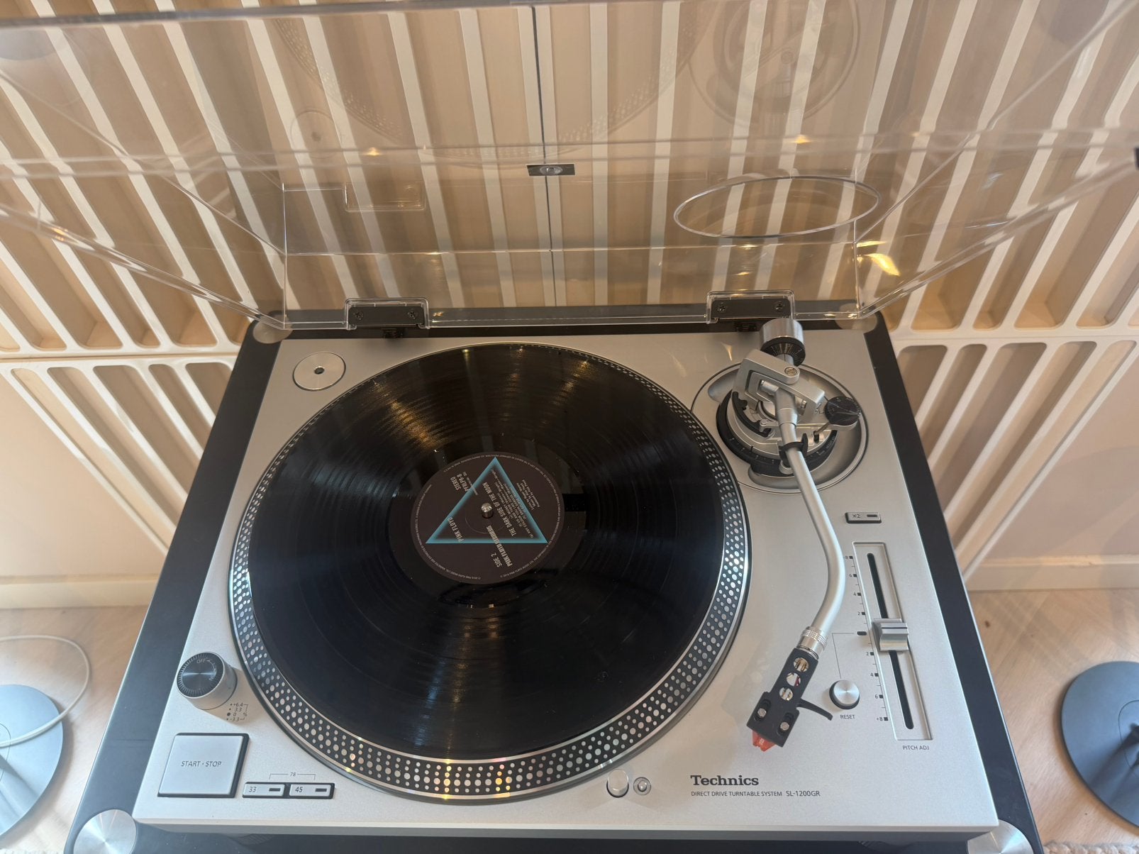 Technics sl1200gr met Ortofon Beonze in nieuwstaatt, Audio, Tv en Foto, Platenspelers, Info@poelsaudio.nl, Hennesweg 20 Ospel