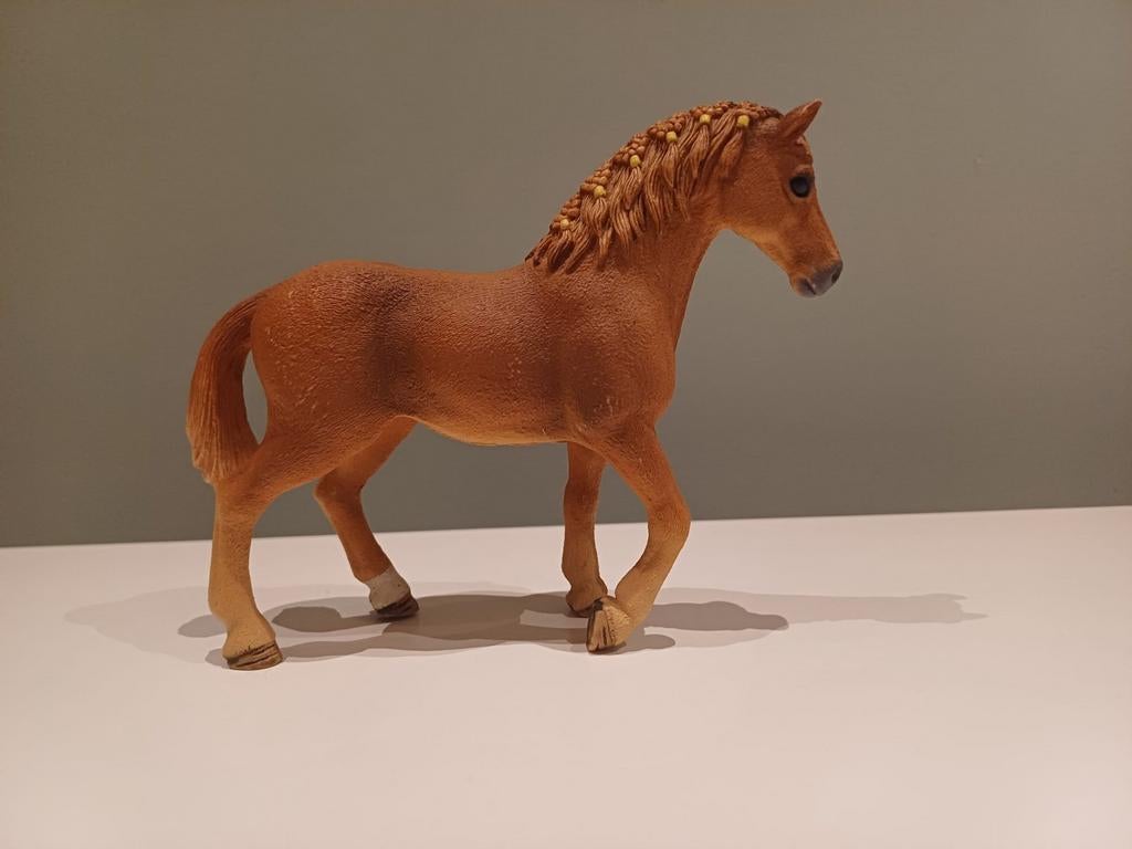 Schleich Quarter Horse Merrie 13852 Speelfiguur, Ophalen of Verzenden, Zo goed als nieuw, Paard, Beeldje of Figuurtje