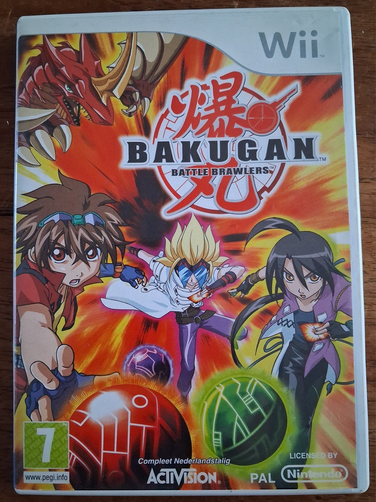 Bakugan Battle Brawlers - Nintendo Wii (Compleet), Avontuur en Actie, 1 speler, Ophalen of Verzenden, Zo goed als nieuw