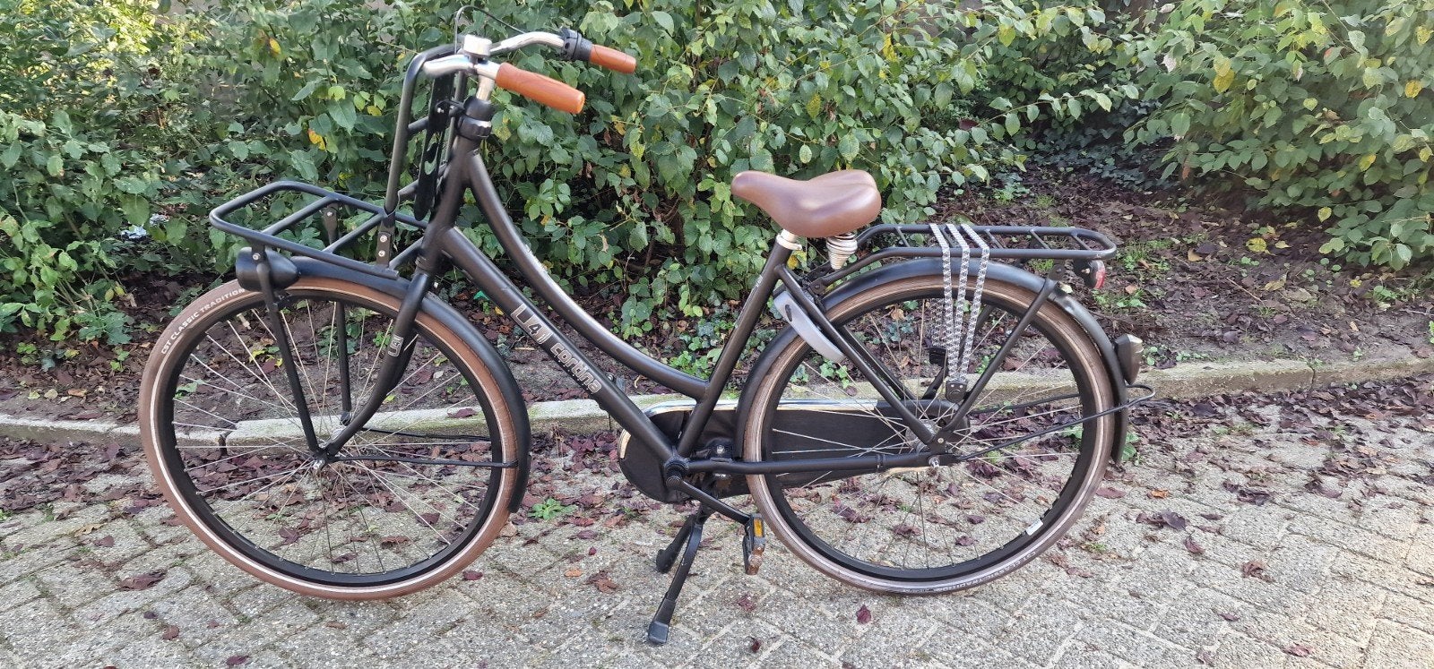 Cortina L4 28 inch meisjes fiets. 12 tot 16 jaar., Ophalen of Verzenden, Gebruikt, Versnellingen
