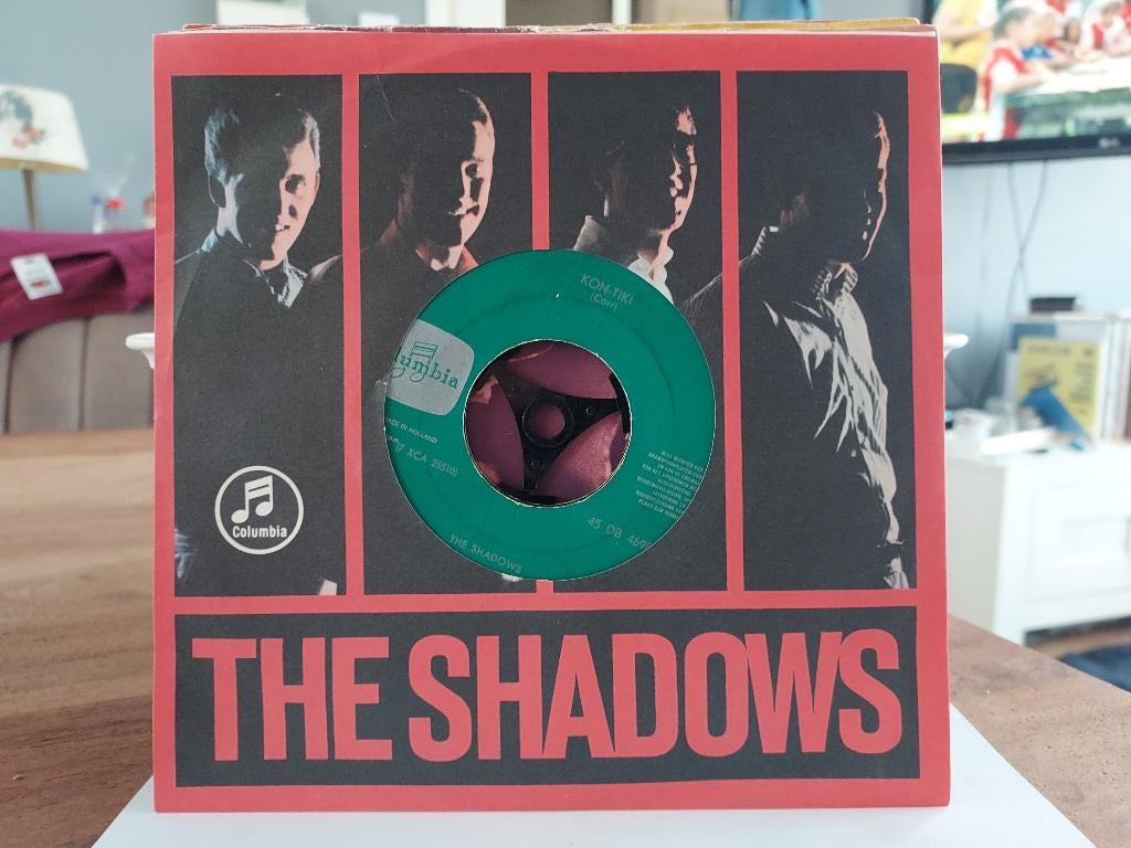 7" Single The Shadows - Kon-Tiki / 36-24-36, Gebruikt, 7 inch, Single, Ophalen of Verzenden