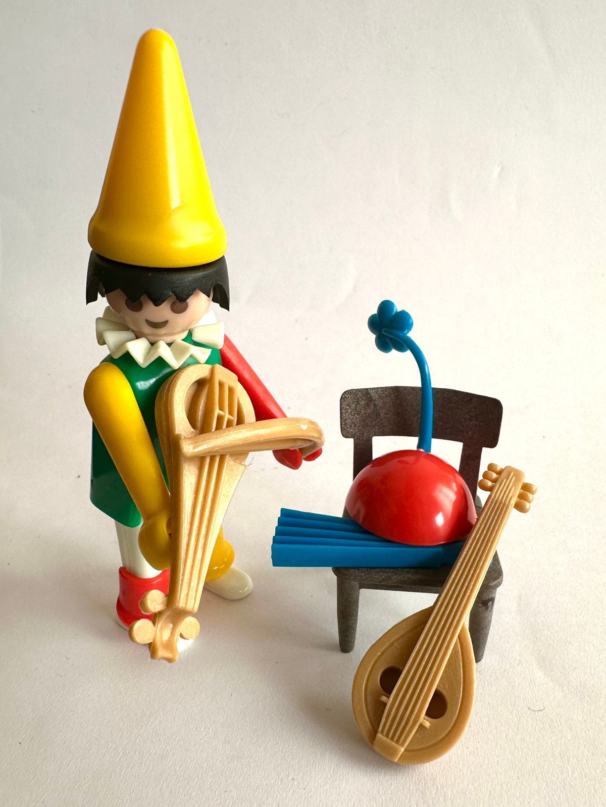 Vintage Playmobil 3390 - Minstreel / Muzikant (1970s) + doos, Gebruikt, Figuren, Overige series, Complete set