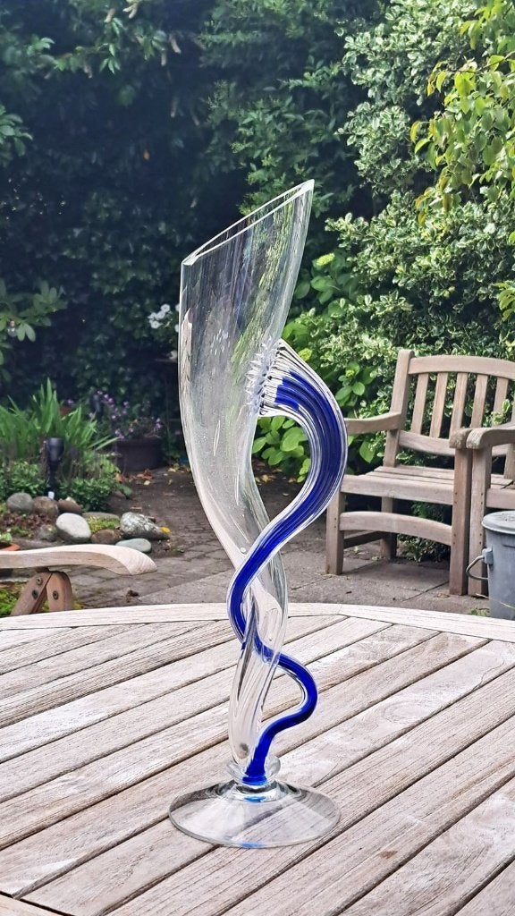 Glasobject/vaas van Jiří Pačinek - Ajeto, Antiek en Kunst, Antiek | Glas en Kristal, Ophalen of Verzenden