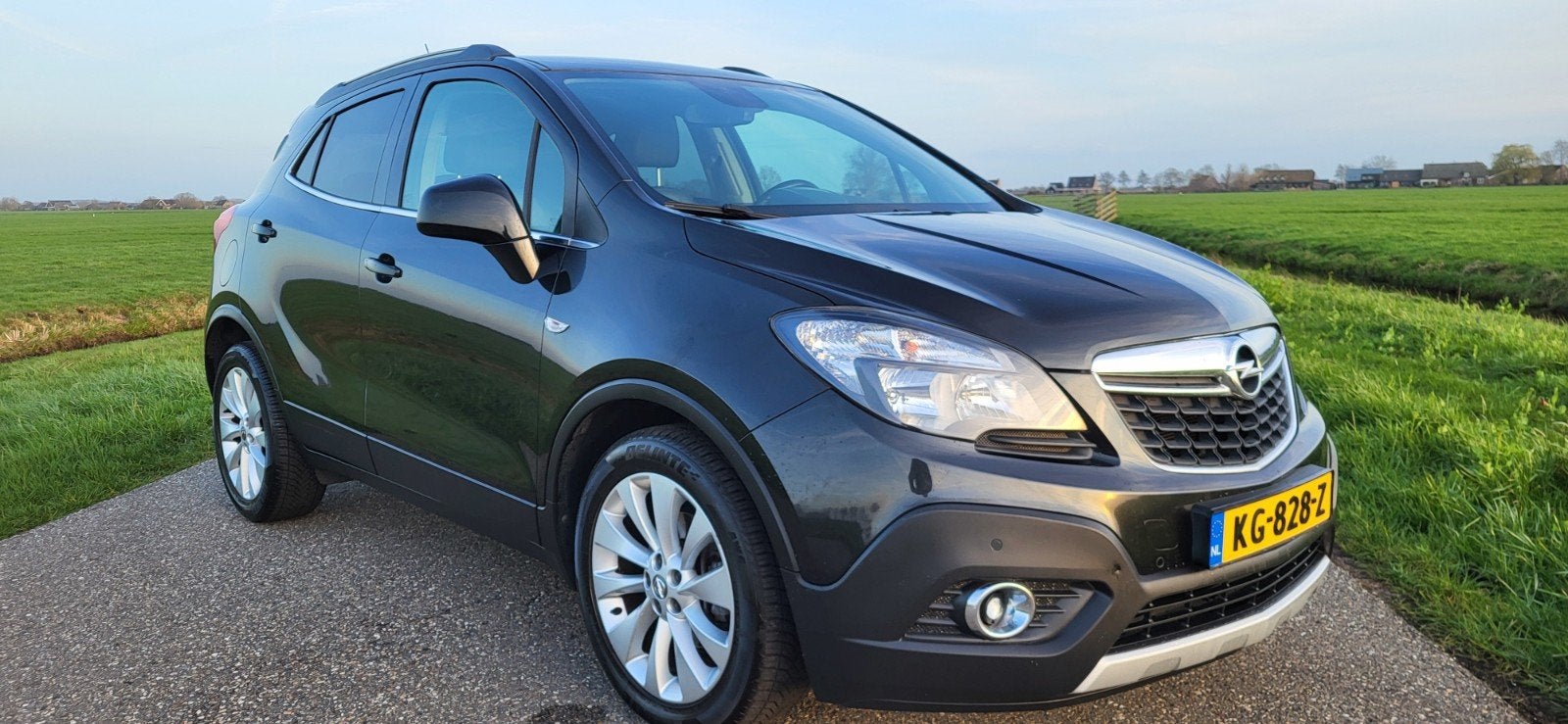 Opel Mokka 1.4 Turbo 140 Pk 2016 Leder Navi Trekhaak Camera, Voorwielaandrijving, Euro 5, Zwart, 4 cilinders