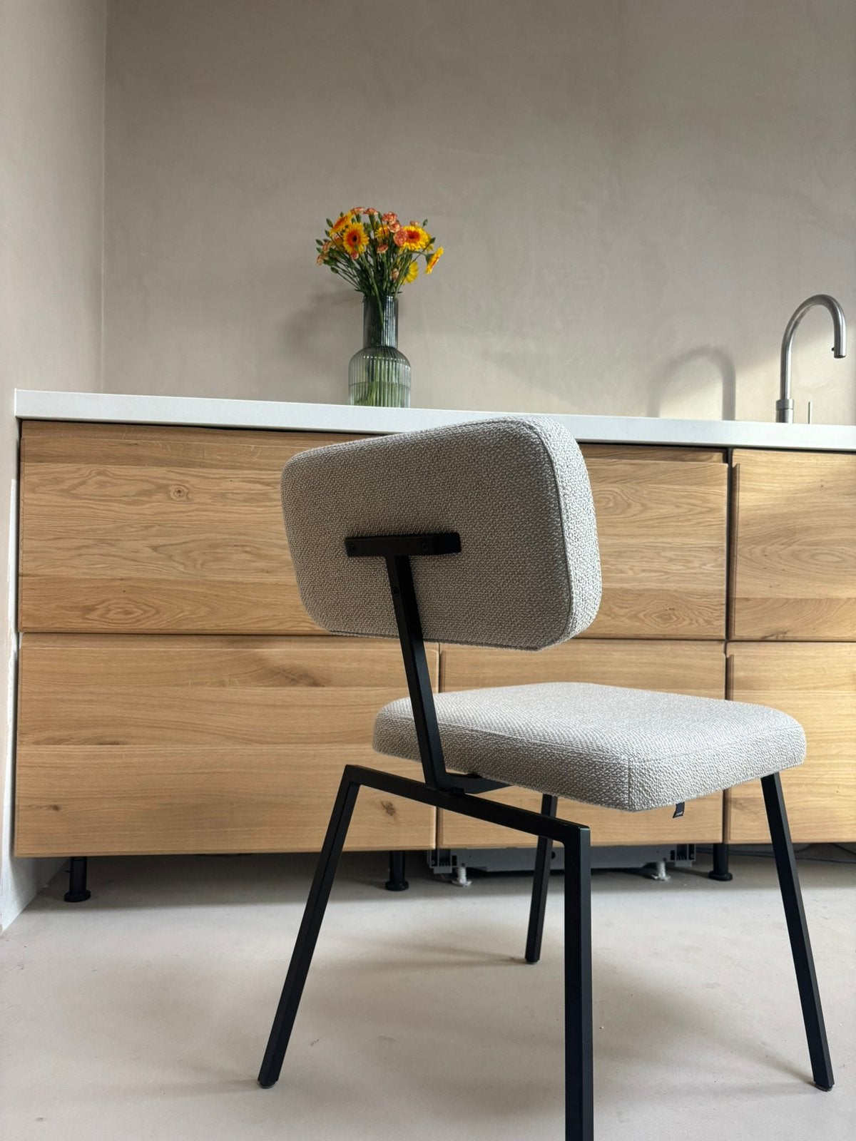 NIEUW 6x Studio henk ode chair, Ophalen, Minder dan 75 cm, Nieuw, Stof