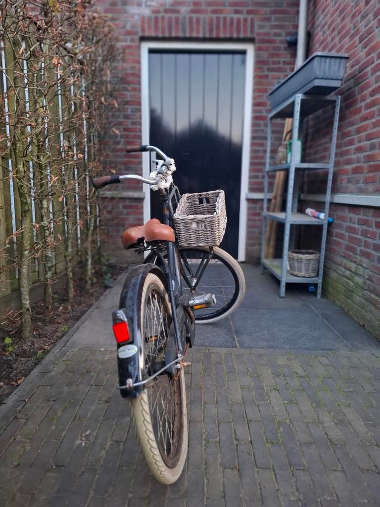 Zwarte (kinder)opknapfiets, Minder dan 47 cm, Ophalen, Gebruikt