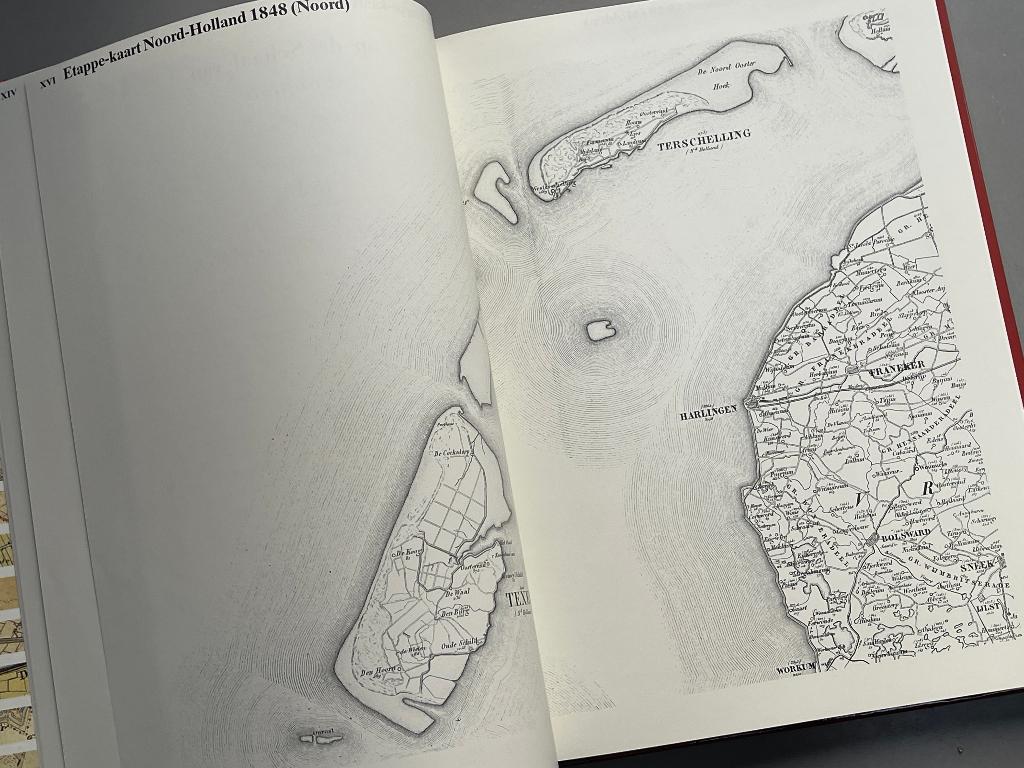Grote Historische Provincie Atlas - Noord-Holland 1849-1859