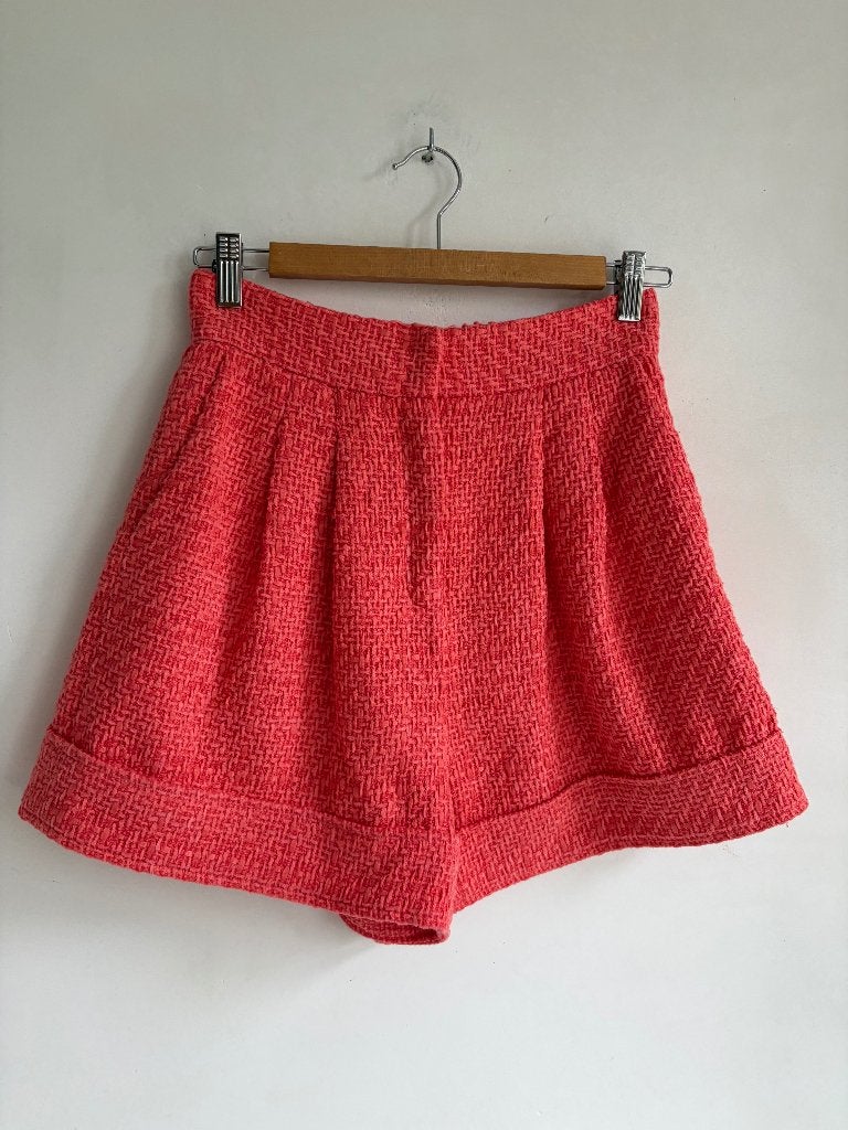 suncoo koraal rood korte broek, Kleding | Dames, Kort, Verzenden, Zo goed als nieuw, Maat 36 (S)