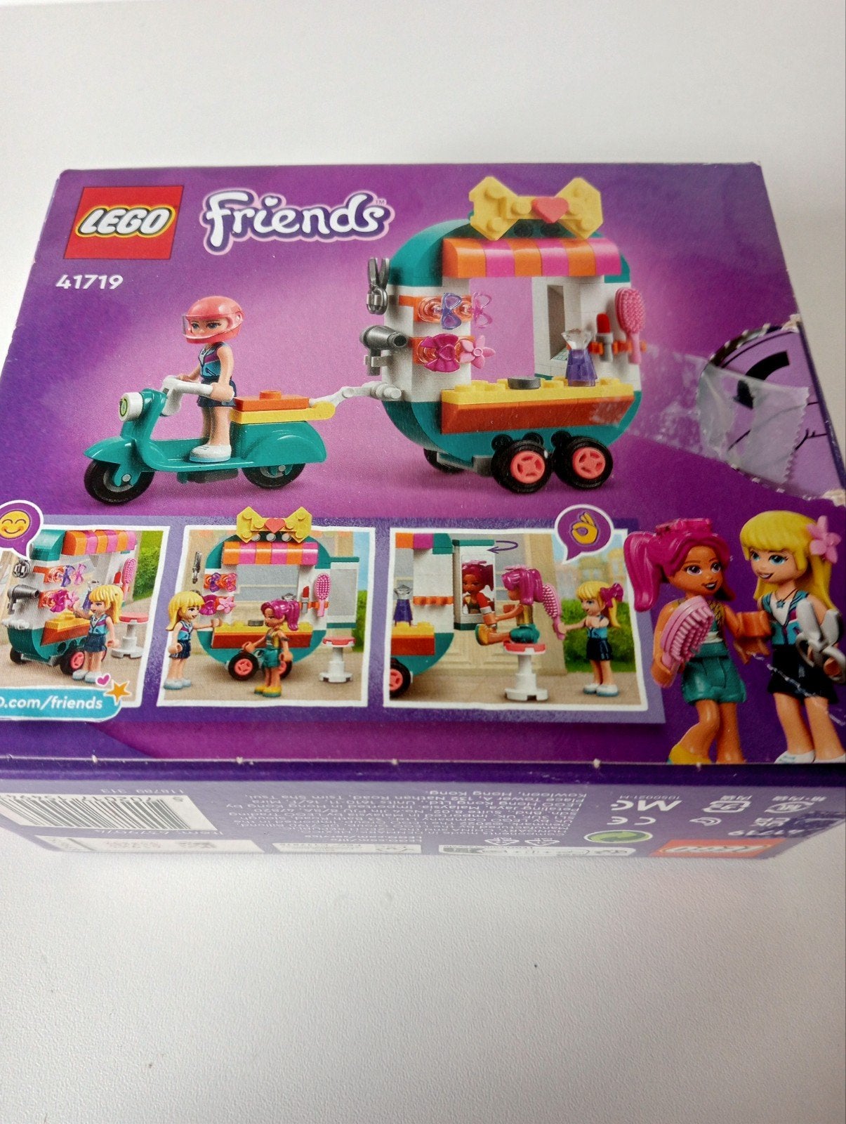 LEGO Friends 41719 Mobiele Modeboetiek Scooter, Ophalen of Verzenden, Nieuw, Overige merken