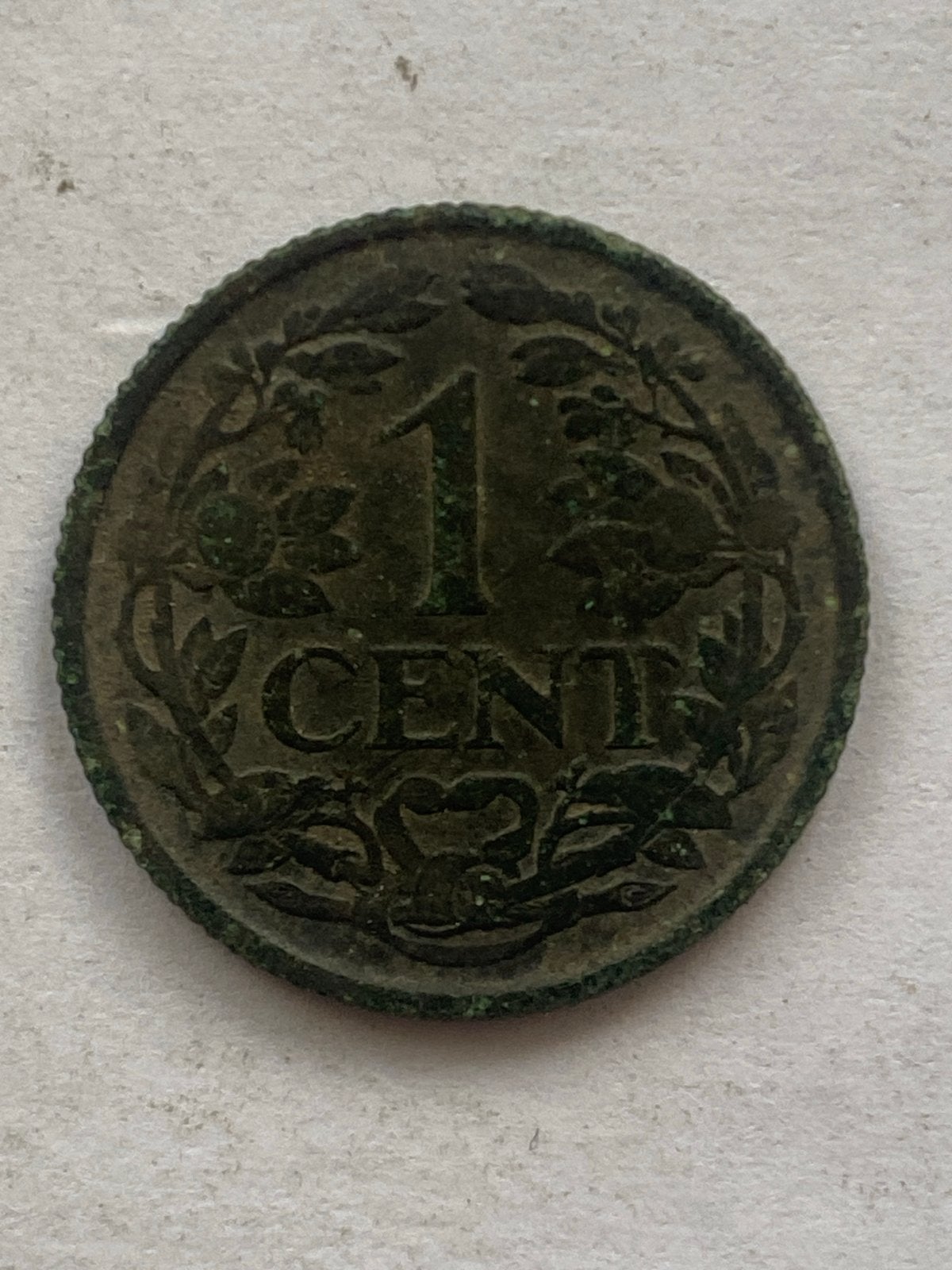 Nederlandse 1 Cent munt 1920 Koningin Wilhelmina, Ophalen of Verzenden, Koningin Wilhelmina, 1 cent, Losse munt