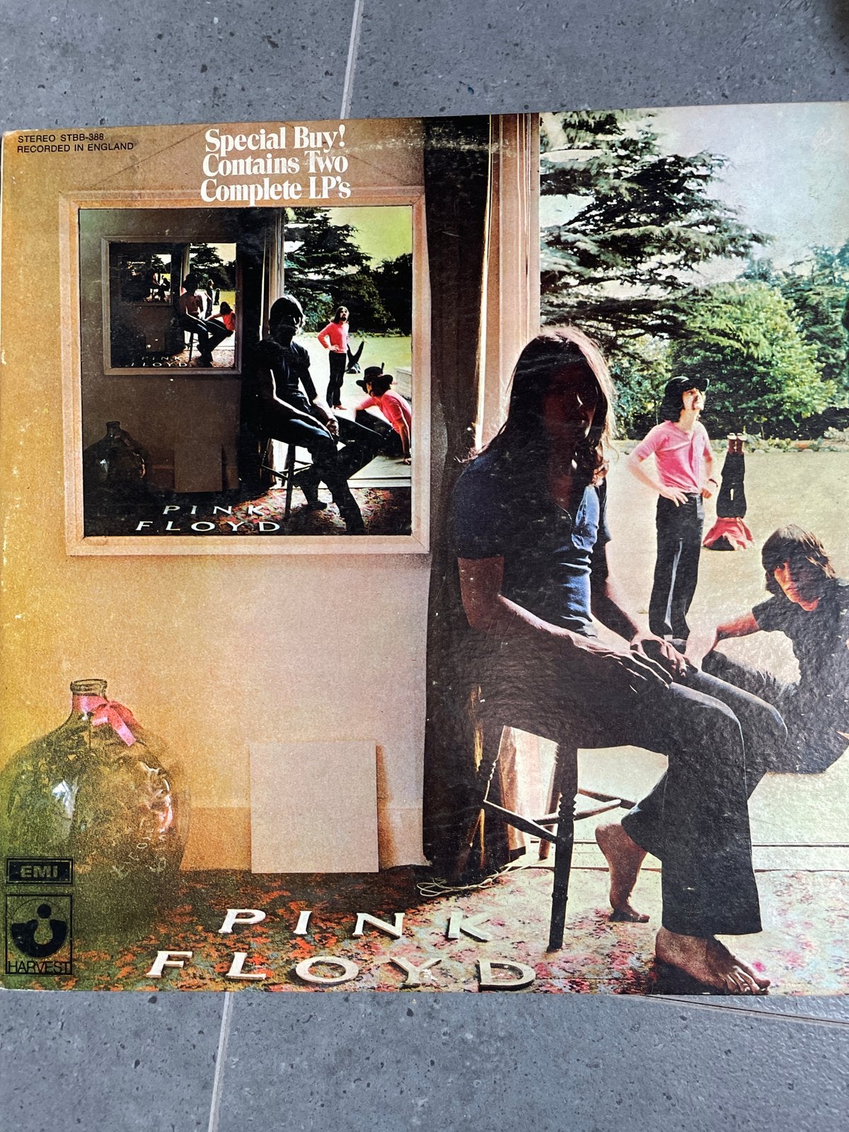 Pink Floyd - Ummagumma Dubbel LP (Harvest, Stereo)