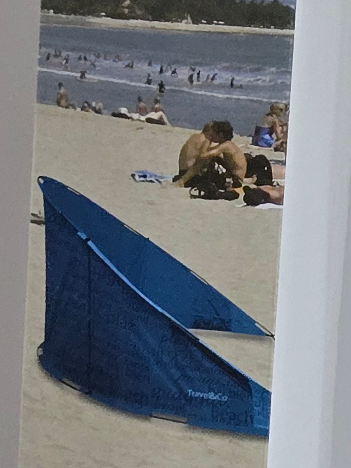 Travel&Co Strandscherm - Snel en eenvoudig op te zetten, Ophalen of Verzenden