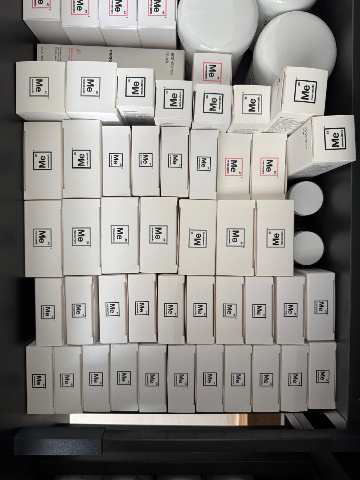 Voorraad mesoestetic producten NIEUW