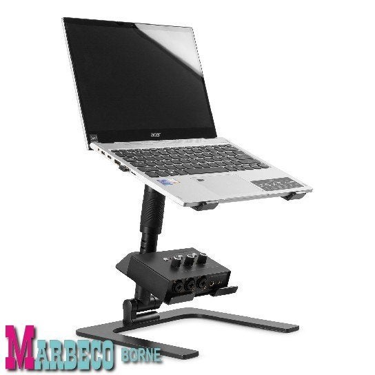 DJ Laptopsteun, Laptopstandaard, Controller standaard, Power Dynamics, Info@marbeco.nl, Power Dynamics, Nieuw