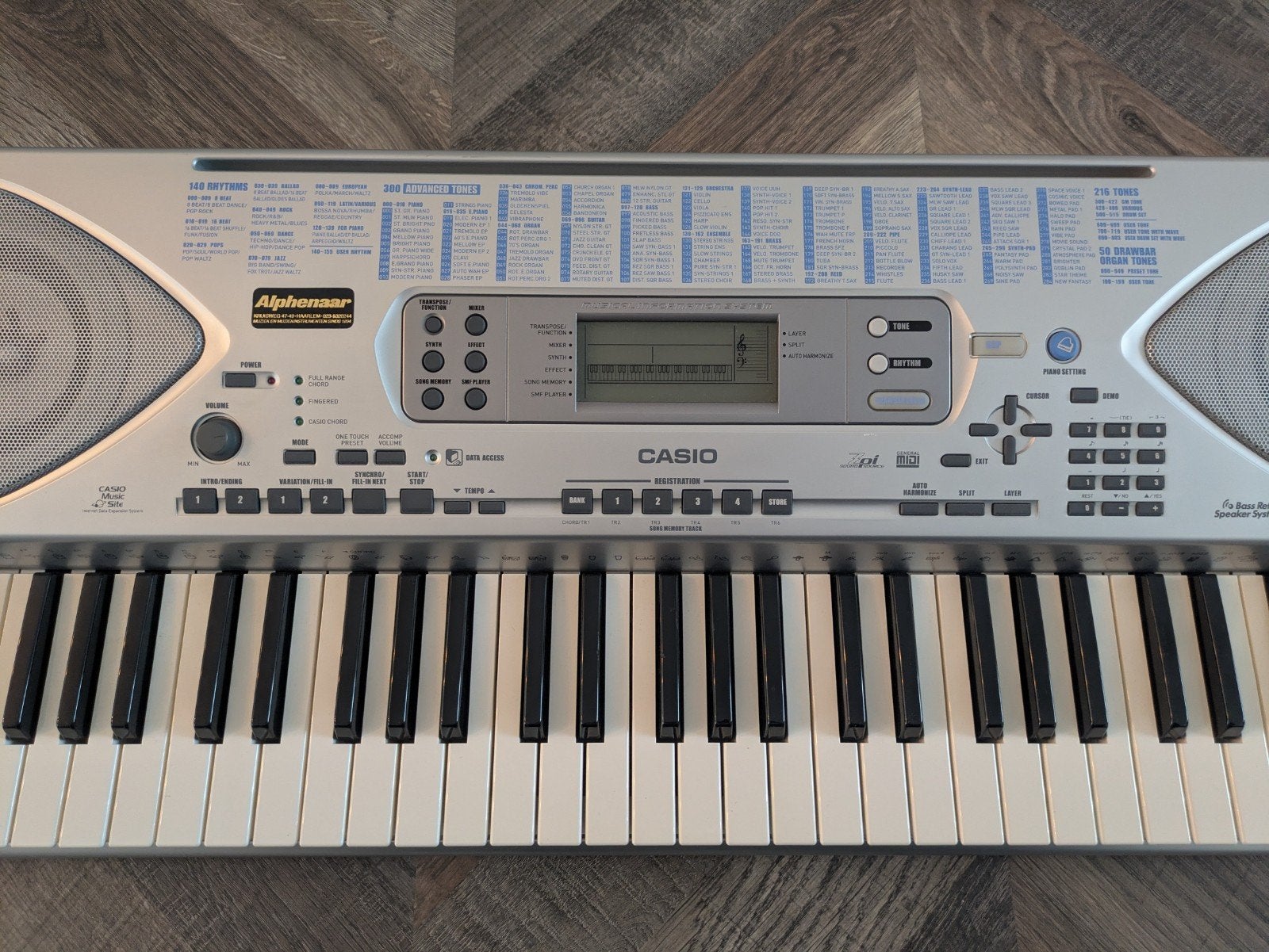 Casio CTK-691 Keyboard incl. Standaard, Muziek en Instrumenten, Ophalen, 61 toetsen, Casio