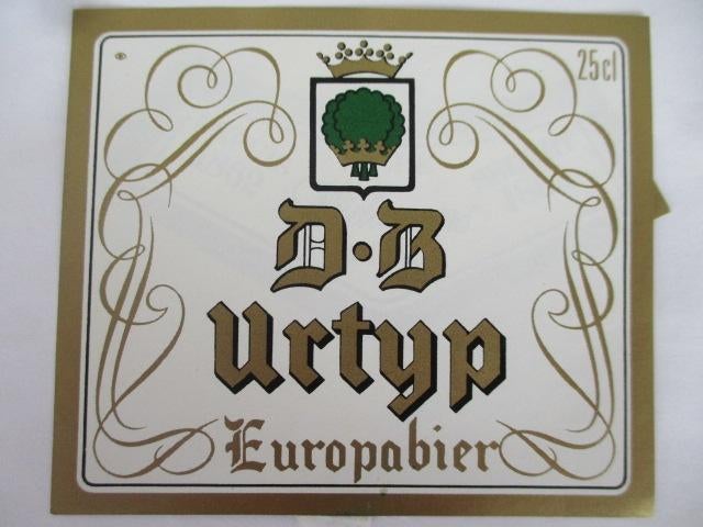 bieretiket Belgie 4-4 (A29) wielemans ceuppens, Verzamelen, Biermerken, Ophalen of Verzenden, Gebruikt, Overige typen, Overige merken