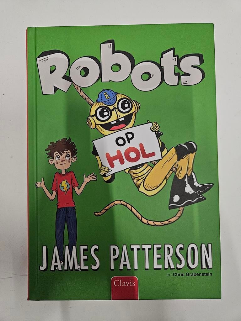James Patterson - Robots op hol, Ophalen of Verzenden, Zo goed als nieuw, James Patterson; Chris Grabenstein