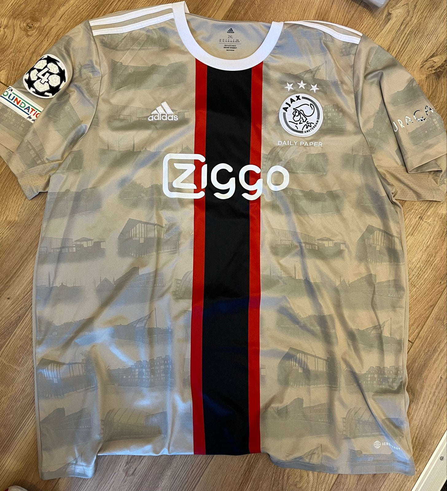 Ajax uitshirt 2022/2023 Bergwijn #7 - Maat xxl, Meerkleurig, Overige maten, Ophalen of Verzenden, Voetbal