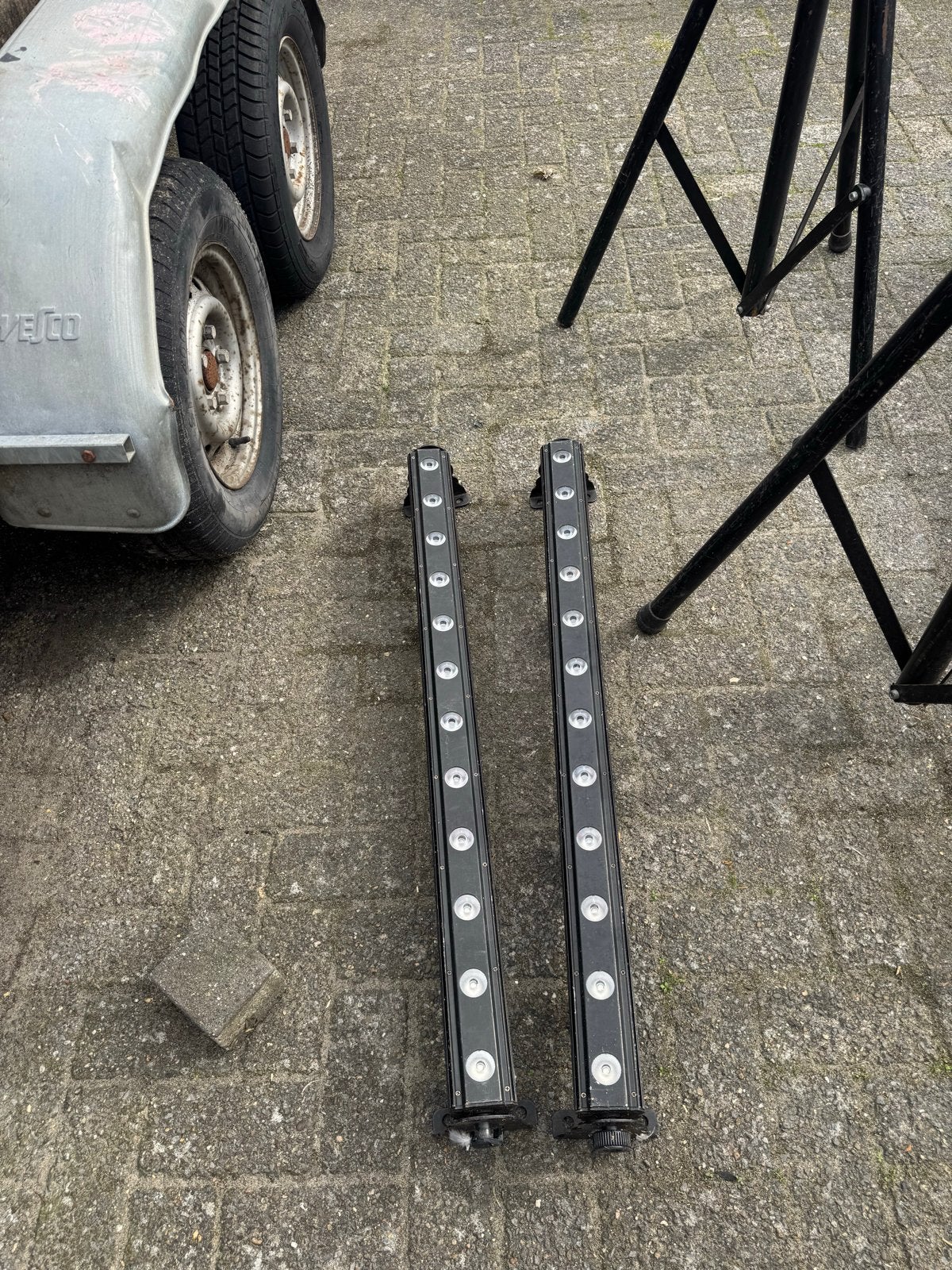 Set van 2 LED Lichtbalken., Ophalen, Gebruikt, Licht, Kleur