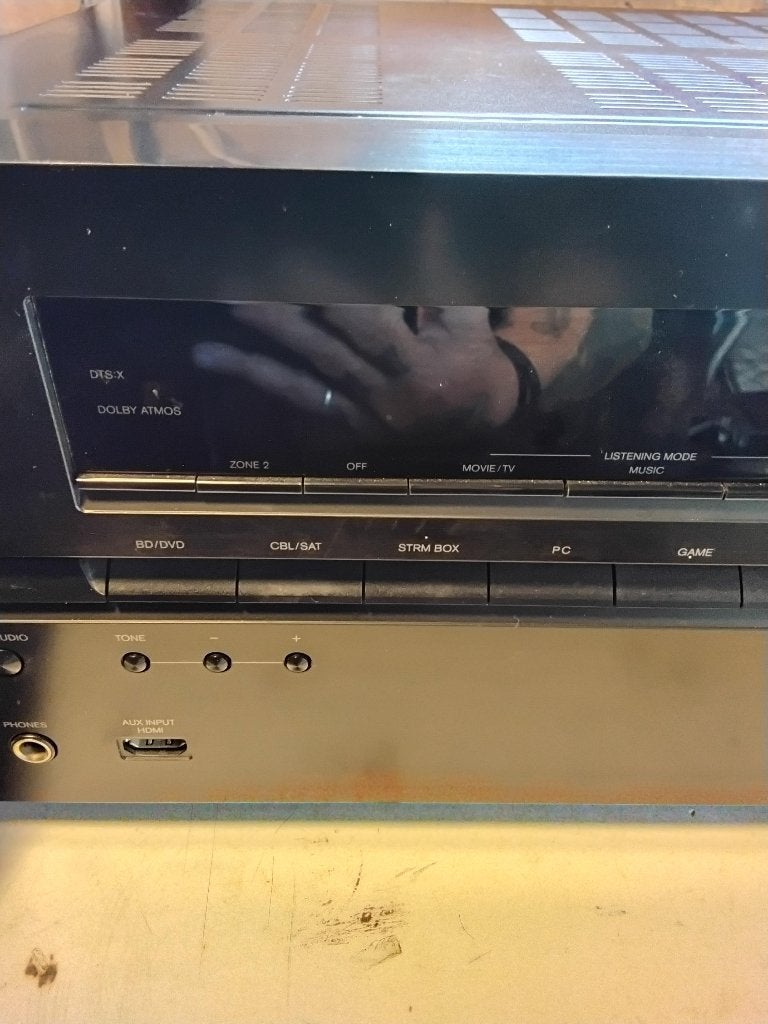 Onkyo tx-nr 646 receiver, Ophalen, Zo goed als nieuw, 120 watt of meer, Onkyo