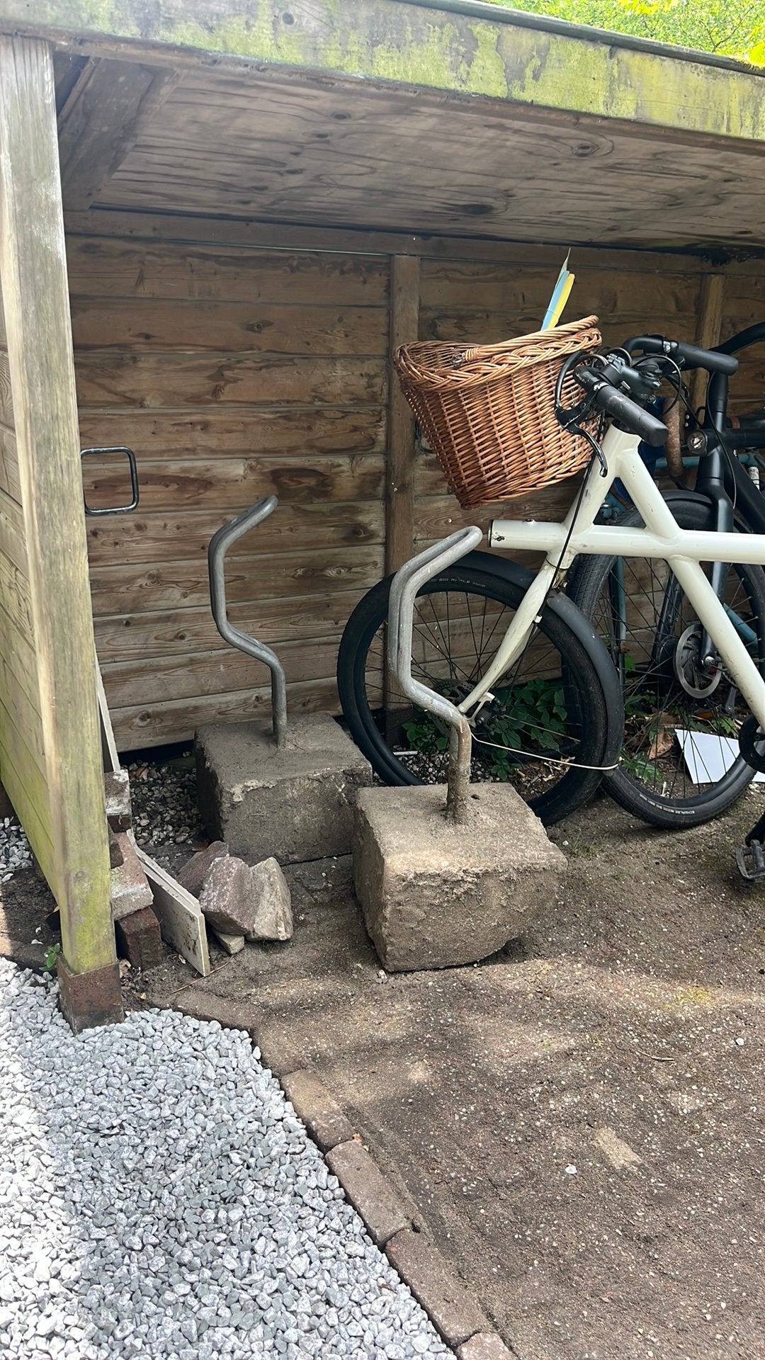 Fietsenrek fietsbeugel, Fietsen en Brommers, Ophalen, Gebruikt