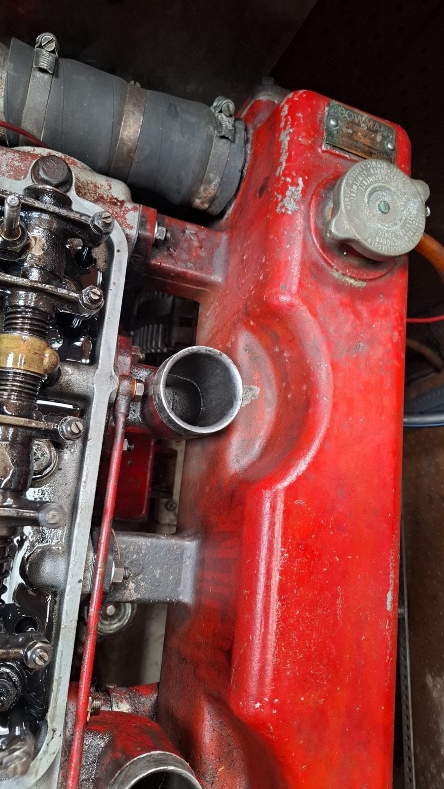 Gezocht : Peugeot Indenor uitlaat koeler, Blewklaam 7, Gebruikt, Peugeot, Peugeot