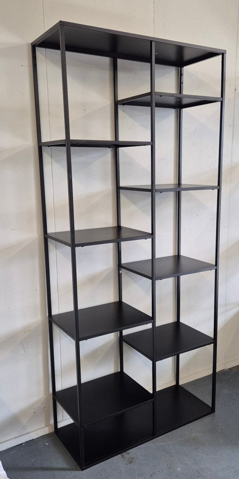 NIEUWE STALEN KAST ZWART 195x85x35 | Faillissementverkoop, Ophalen, ., Nieuw, .