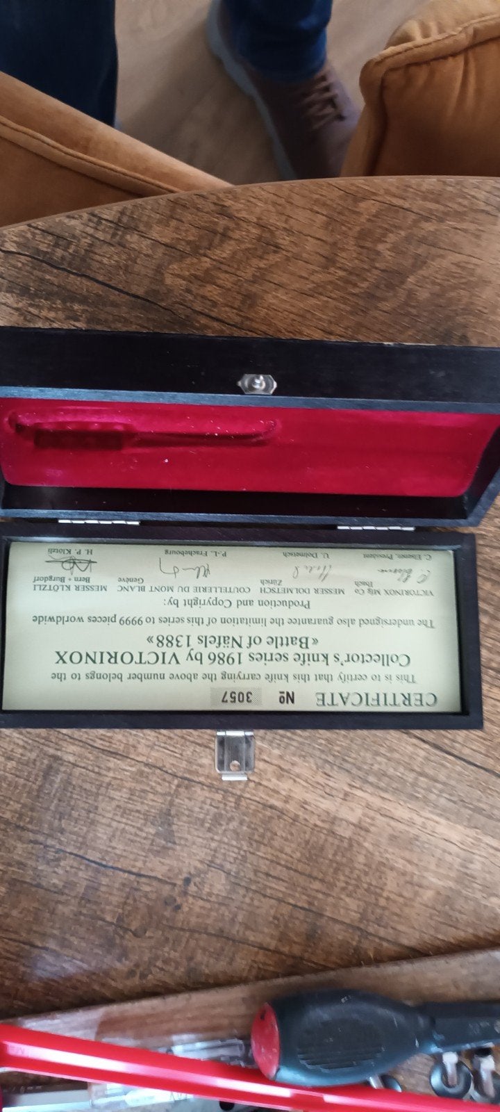 victorinox nafels, Ophalen of Verzenden, Nieuw