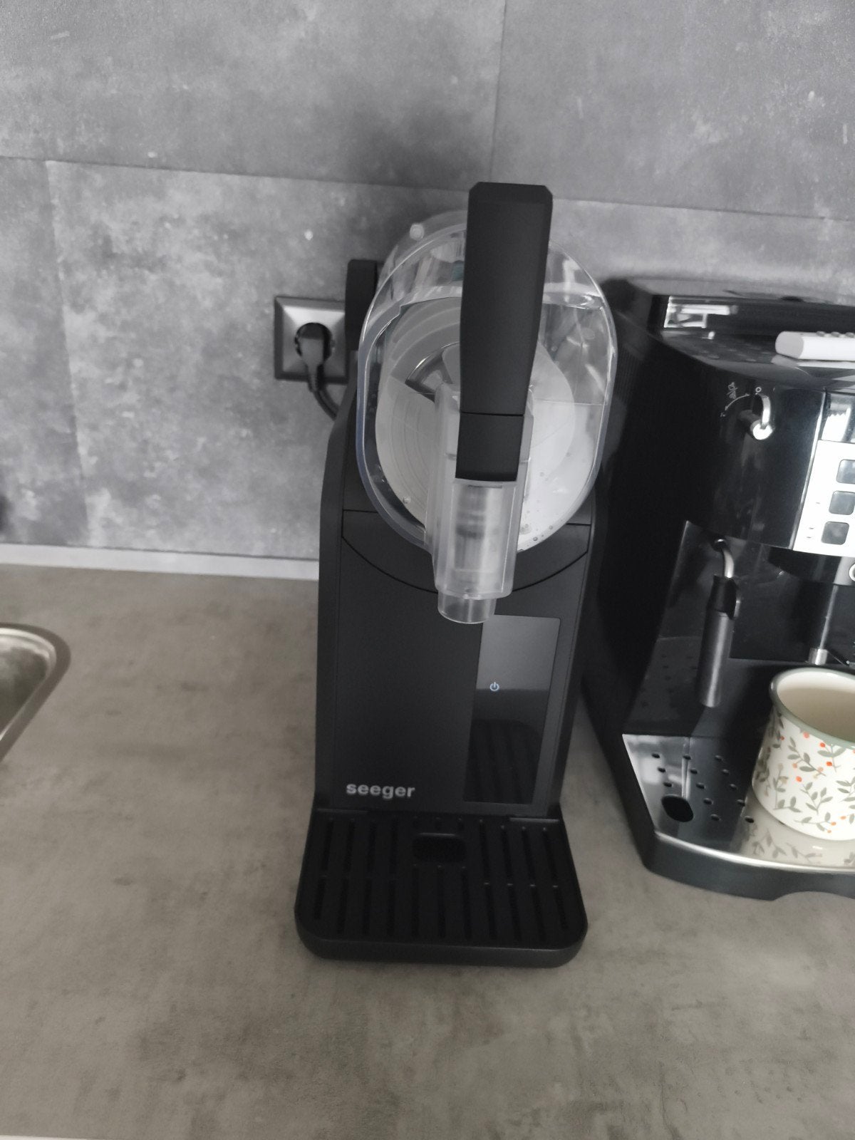 Seeger slush machine, Ophalen, Zo goed als nieuw, Espresso apparaat