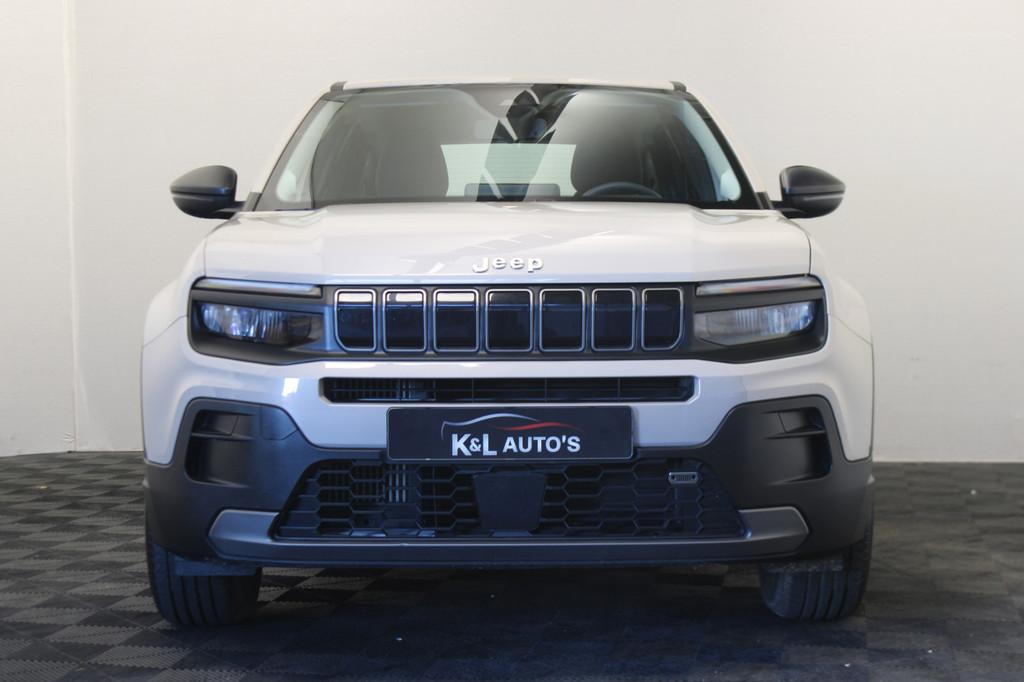 Jeep Avenger 1.2 e-Hybrid Longitude |Carplay| (bj 2024), Auto's, Jeep, 1263 kg, Stof, Gebruikt, Zwart