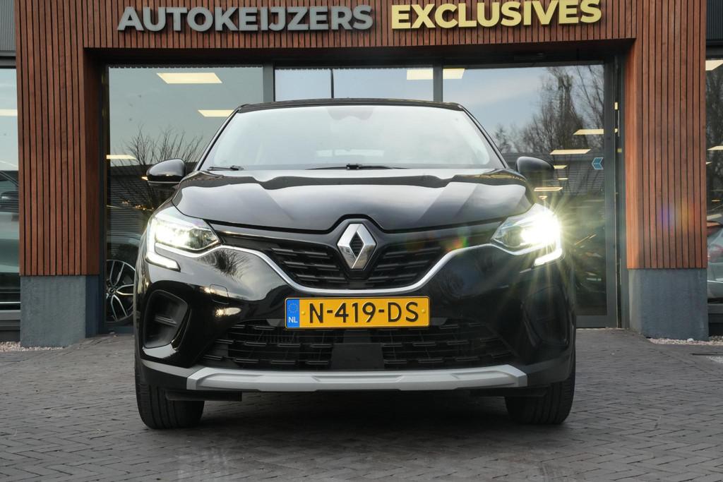 Renault Captur 1.0 TCe 100 Bi-Fuel Zen LPG Cruise Airco DAB+, Auto's, Renault, Voorwielaandrijving, Gebruikt, Euro 6, Zwart