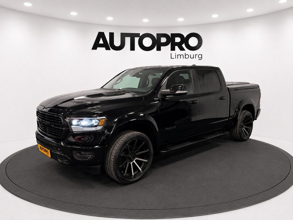 Dodge Ram 1500 5.7 V8 4x4 Crew Cab 5'7 Limited Hulk pakket, Auto's, Dodge, Automaat, Gebruikt, 5654 cc, Zwart