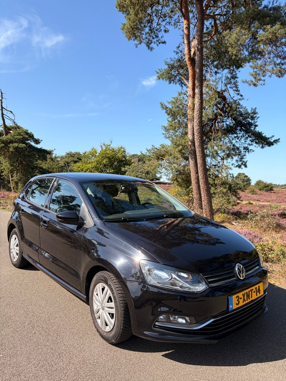 Volkswagen Polo 1.0 (bluemotion) 55KW 2014 Zwart, Stof, 40 €/maand, Euro 6, 4 cilinders