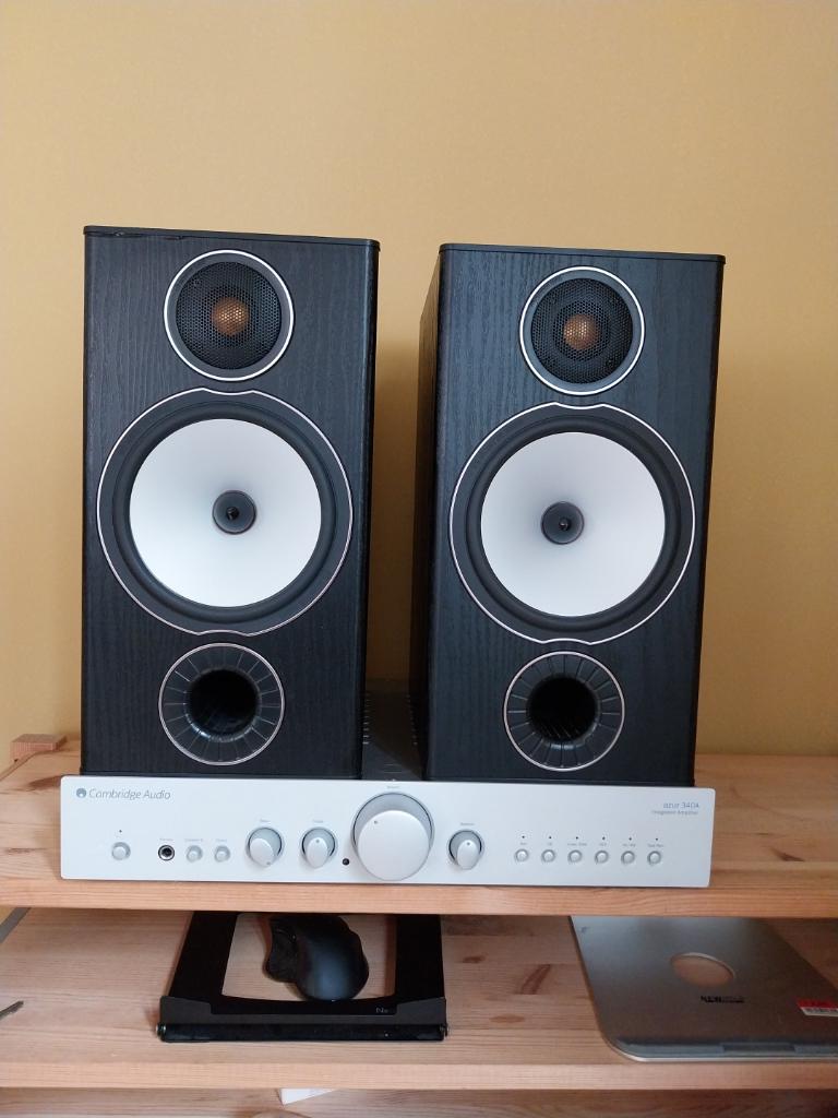 Z.g.a.n. Monitor Audio Bronze BX2 speakers, Overige merken, Ophalen of Verzenden, Zo goed als nieuw, 60 tot 120 watt