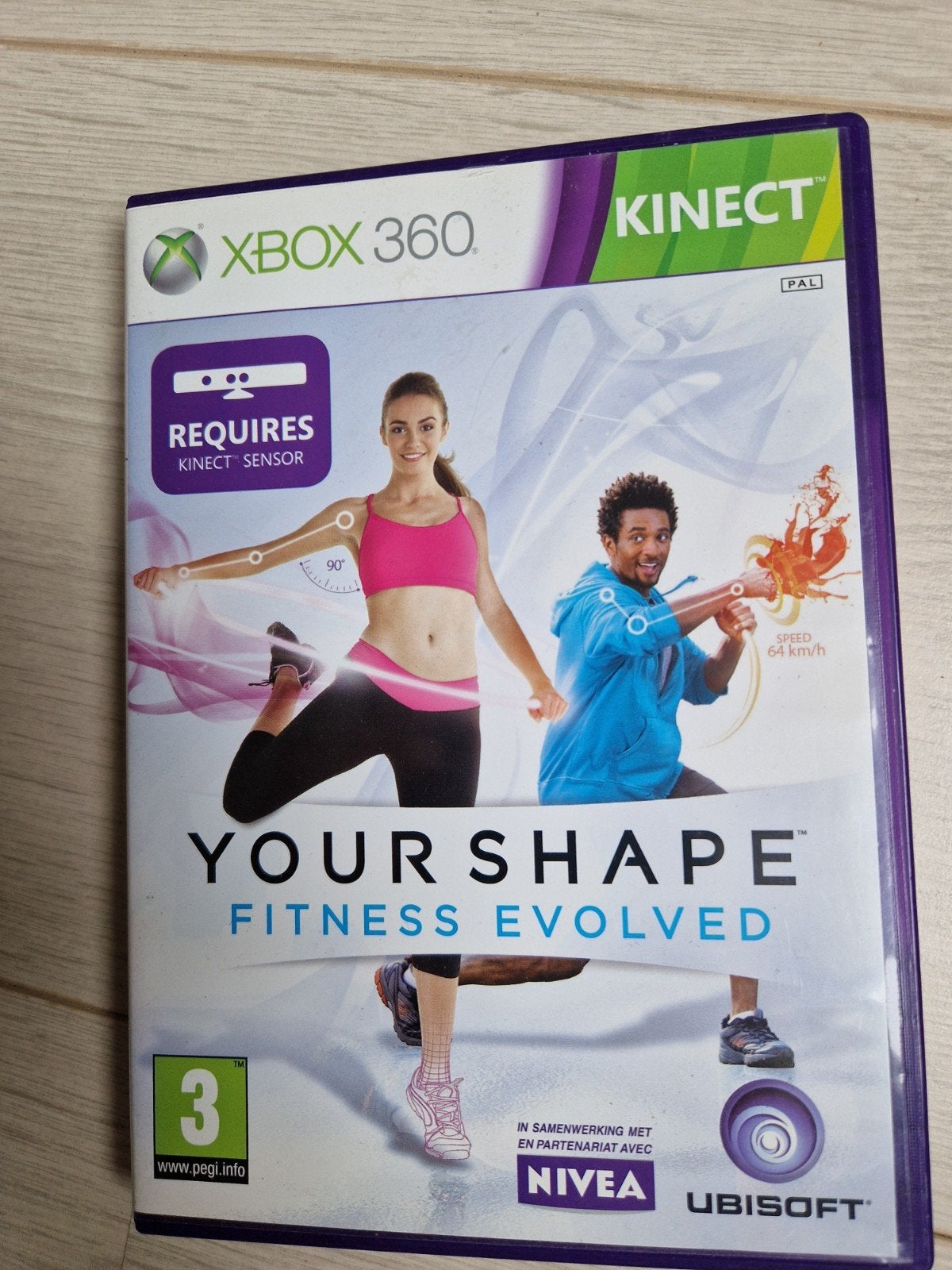 kinect your shape fitness evolved xbox 360 game spel, Ophalen of Verzenden