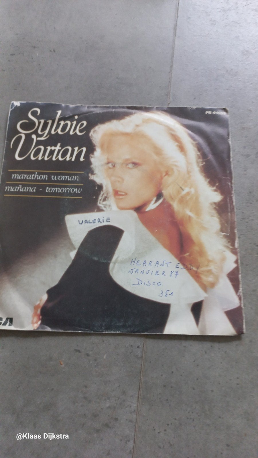 Sylvie Vartan - Marathon Woman / Mañana Tomorrow (7 inch), Ophalen of Verzenden, Gebruikt, 7 inch, EP