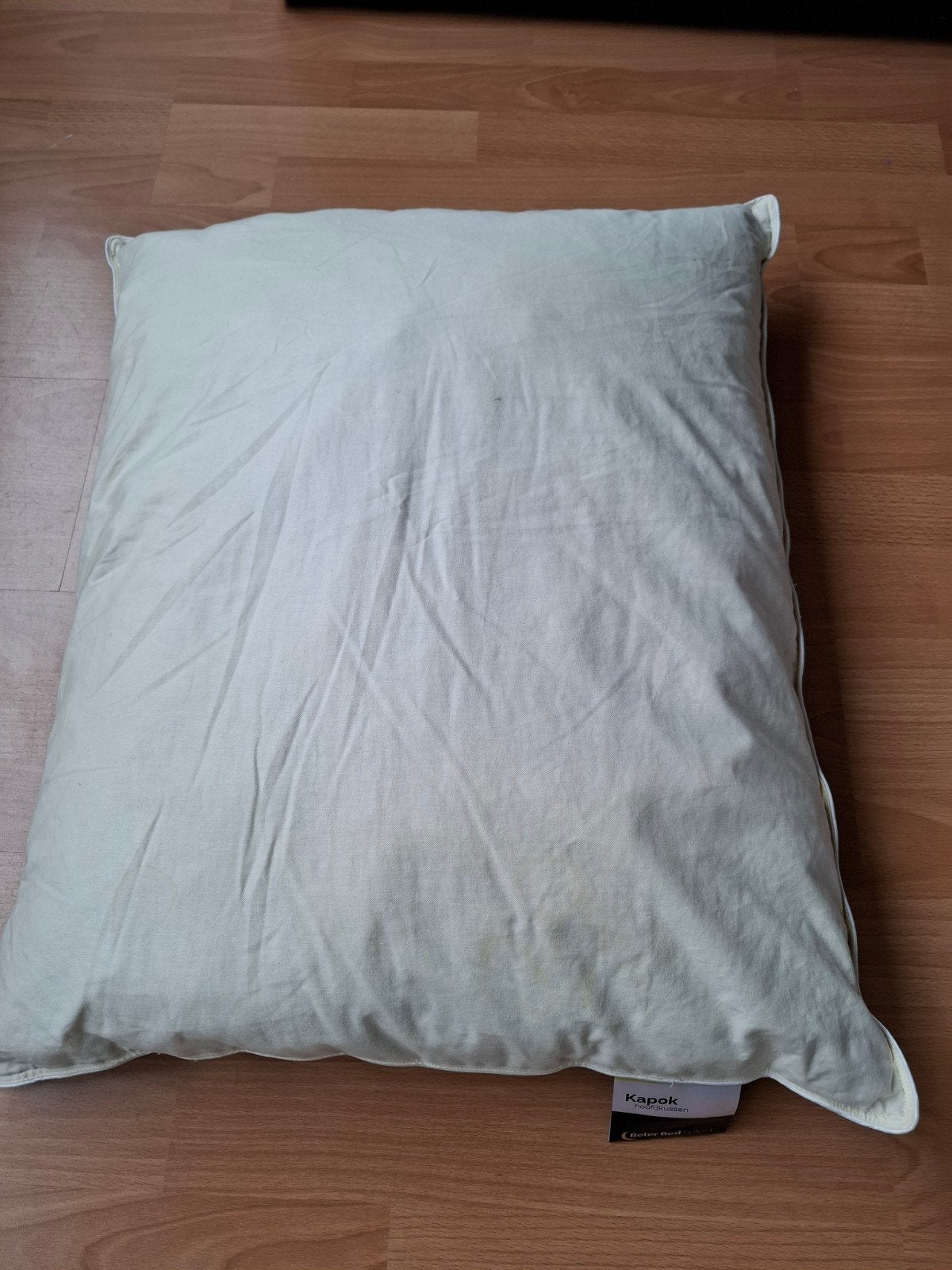 kapok hoofdkussen 60x70 cm, Overige merken, Wit, Hoofdkussen, Ophalen of Verzenden