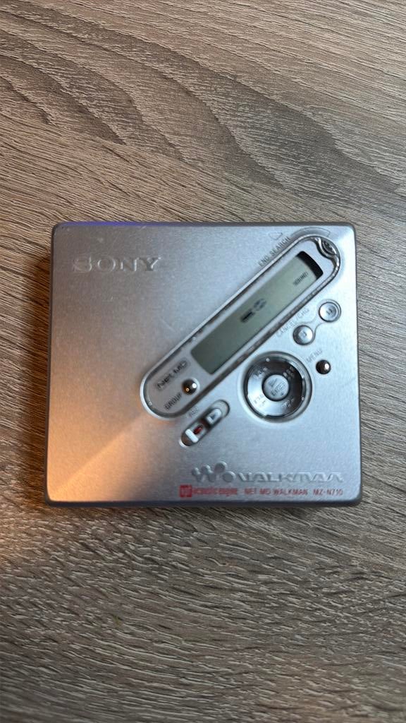 Sony NET MD WALKMAN MZ-710 -  ZGAN, Ophalen of Verzenden, Walkman