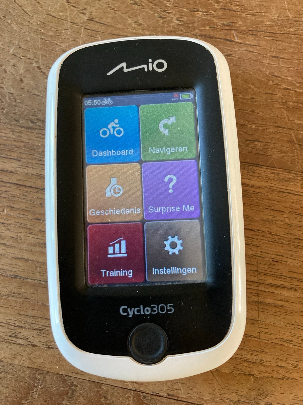 Mio Cyclo 305 Fietsnavigatie GPS, Ophalen of Verzenden, GPS, Gebruikt
