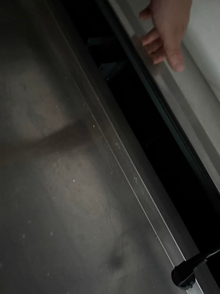 RVS Koelwerkbank, Ophalen, Gebruikt